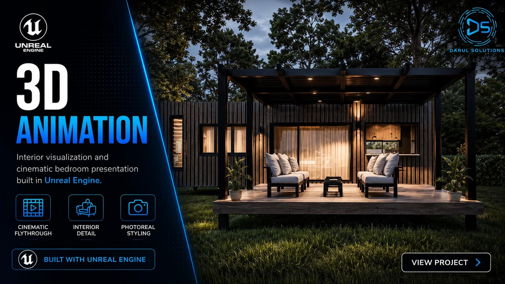 Container Home Animation Lumion 12