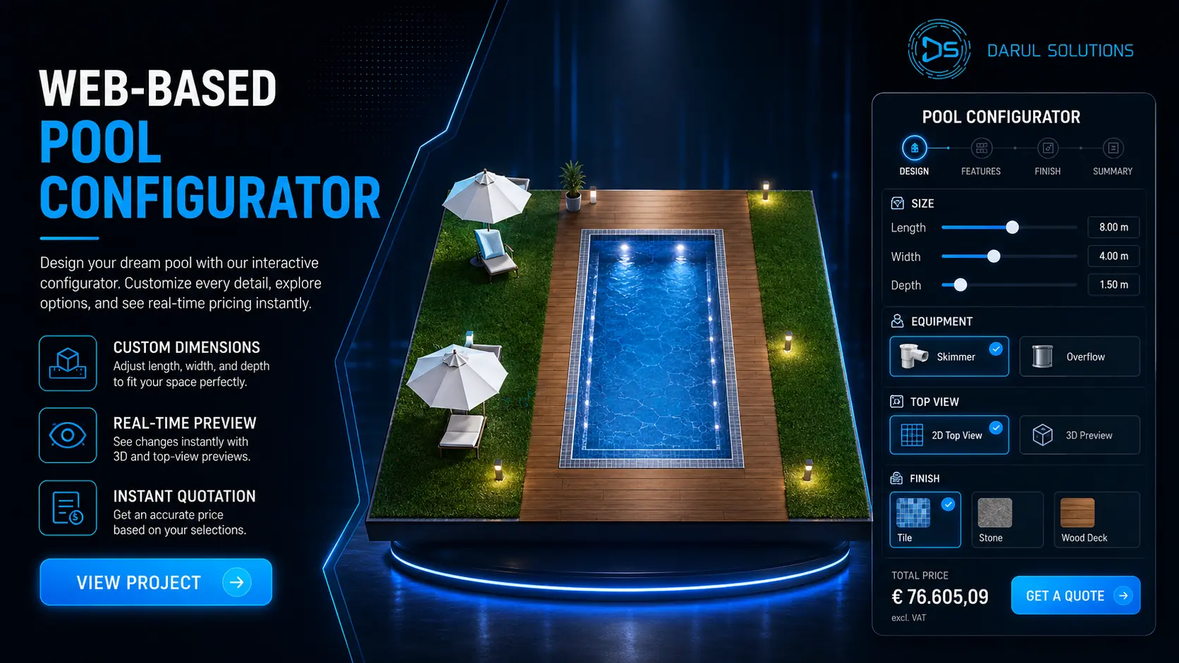 Swimming Pool Configurator